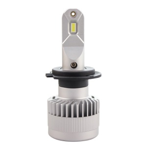 Set 2 LED-uri Auto Techstar® X9, H7, 60w, 8000 Lumeni, 6500K, AUTO, 12-24 Volti, CSP, Canbus, Miez Cupru, Radiator Aluminiu - Img 3