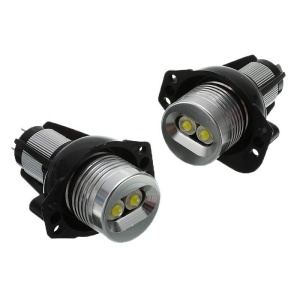 Becurile LED Angel Eyes BMW E90 E91, 6W, aluminiu, lumina rece