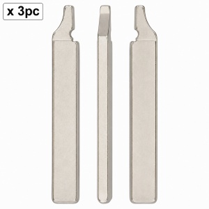 Set 3 lame cheie auto 126# HU100 pentru Chevrolet, Buick, GMC si Opel