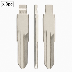 Set 3 lame cheie auto 153# VAC102 pentru Renault si Dacia