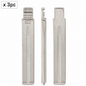 Set 3 lame cheie auto 92# HY22 pentru Hyundai si Kia