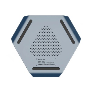 smart TV box Techstar A95X F4 vedere spate cu porturi si racire