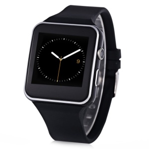Smartwatch X6S Bluetooth Compatibil MicroSD si SIM Cu Camera Negru - Img 1