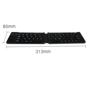 Tastatura Wireless Techstar®, Bluetooth 3.0, Pliabila, Windows/Android/iOS - Img 4