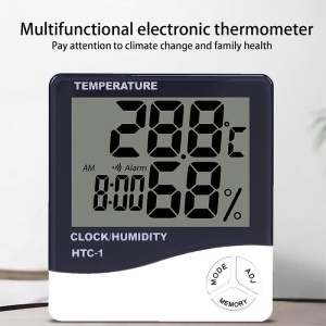 termometru higrometru techstar htc 1 afisare ora temperatura umiditate