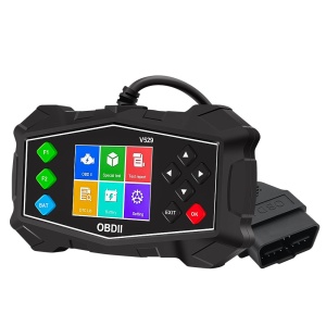tester auto V529 vedere oblica cu ecran color