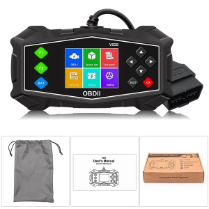 kit complet tester V529 cu dispozitiv cablu manual si cutie pe masa