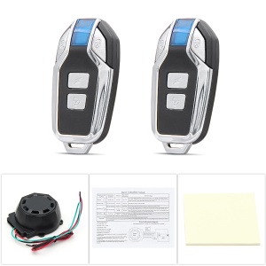 Set alarma antifurt Techstar 12V cu telecomenzi sirena cablaj si accesorii