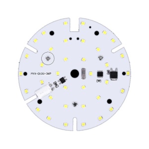 Aplica LED Techstar® Slim P, Putere 15W, Culoare Lumina 6500K, Diametru 12cm, Grosime 3cm, CRI 80+, Corp Aluminiu, Negru - Img 4