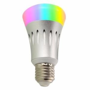 Bec Smart Techstar® Q15, Wireless, 2.4GHz, RGBW, 7W, E27, Lumina Calda, Lumina Rece, Corp Aluminiu - Img 1