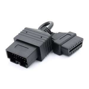 Cablu diagnostic KIA 20 pini la OBD2, conectori apropiați