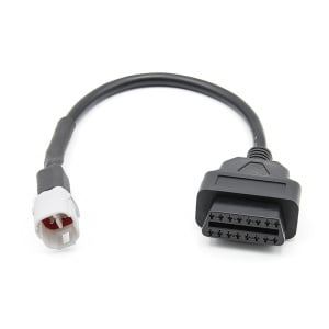 adaptor OBD2 Yamaha Techstar 4 pini la 16 pini pentru diagnoza moto