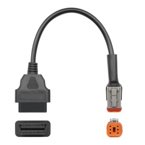 cablu adaptor diagnoza moto Harley Davidson OBD2 6 pini la 16 pini Techstar
