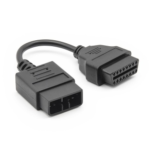 cablu adaptor Techstar OBD2 9 pini la 16 pini Subaru negru