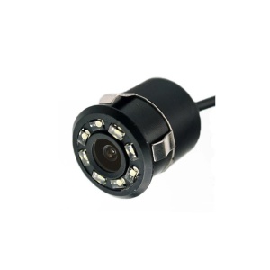 Camera pentru masina Techstar - Vedere spate clara, sistem IR cu 8 LED-uri, functionare zi/noapte, unghi 170°, waterproof