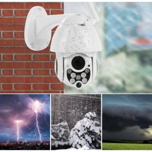 Camera Supraveghere PTZ IP Wi-fi Techstar® P11, Outdoor Speed Dome, Wireless, Wateproof, 320°, 1080p - Img 9