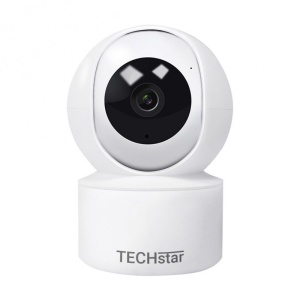 Camera Supraveghere Techstar® CR-QL3, Full HD, Night Vision, Detectare Miscare, MicroSD Card, Conexiune Hotspot Wireless, USB - Img 1