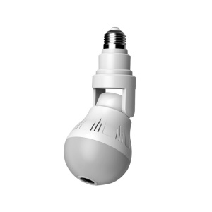 Camera Supraveghere Video Techstar® V360, Forma Bec, FullHD, Wireless, Iluminare LED, 360°, SplitView, Microfon, Difuzor - Img 4