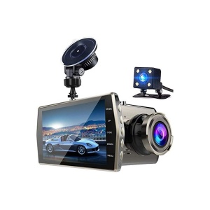 Camera Video Auto DVR Dubla FullHD Techstar® T667 Unghi 170° Display 4", Senzori Miscare si Night Vision - Img 13