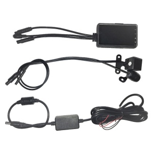 Camera Video Motocicleta Dubla Techstar® MT18 3MP HD 720P 50fps Display 3Inch - Img 4