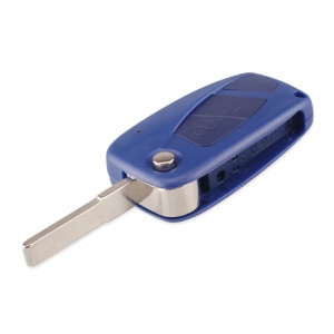 Accesoriu auto Techstar pentru cheie Fiat 3 butoane culoare albastru