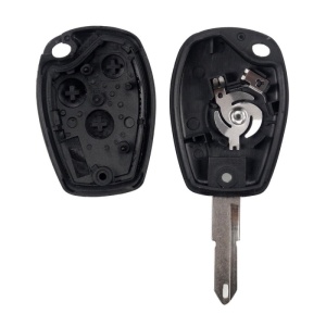 Piesa cheie auto Fiat Panda Bravo Ducato 3 butoane albastru