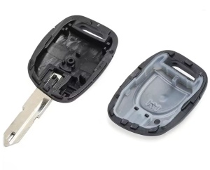 interior si exterior carcasa cheie techstar compatibila renault clio kangoo megane cu 1 buton