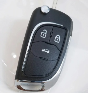 carcasa cheie auto techstar cromata 3 butoane compatibila opel chevrolet astra corsa cruze captiva aveo