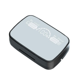 Casti Smart Techstar® M9-17, Wireless, Bluetooth V5.1, Touch, Display Digital, 2000mAh, pentru iPhone Xiaomi Huawei, Negru - Img 14
