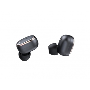 Casti Smart Techstar® TWS S17 mini, Wireless, Bluetooth V5.0, IPX5, HD Audio, Touch, iOS, Android, Type-C, Negru - Img 8