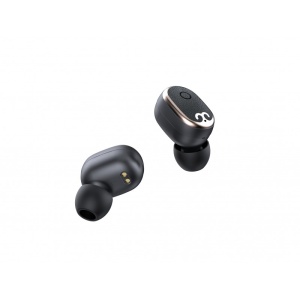 Casti Smart Techstar® TWS S17S , Wireless, Bluetooth V5.0, HD Audio, Touch, IPX4, iOS, Android, 1500mAh, Type-C, Negru - Img 6