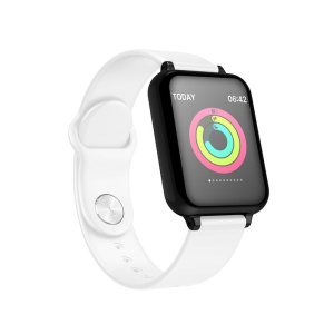 Ceas Smartwatch Techstar® B57, Waterproof IP65, Fitness Tracker Unisex, Monitorizare Puls, Bluetooth, Alb - Img 6