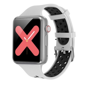Ceas Smartwatch Techstar® C5, 1.54inch IPS LCD, Bluetooth 3.0 + EDR, Cartela SIM, MicroSD, Monitorizare Somn, Alerte Sedentarism, Alb - Img 1