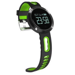 Ceas Smartwatch Techstar® DM58, 1.22 inch IPS, Bluetooth 4.0 + EDR, Monitorizare Tensiune, Puls, Multiple Alerte Unice, Verde - Img 2