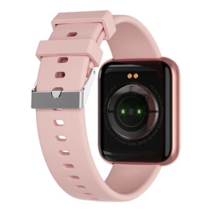 Ceas Smartwatch Techstar® I5, 1.3 inch OLED, Bluetooth 4.0 + EDR, Monitorizare Tensiune, Puls, Oxigenare Sange, Alerte Hidratare, Roz - Img 7