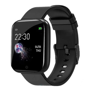 Ceas Smartwatch Techstar® I5, 1.3 inch OLED, Bluetooth 4.0 + EDR, Monitorizare Tensiune, Puls, Oxigenare Sange, Alerte Hidratare, Negru - Img 1