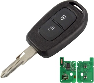 Cheie auto cu cip și placă electronică detașată