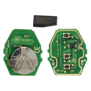 Placa electronica cheie Mini Cooper, 433Mhz, PCF7935, ID44, 3 butoane