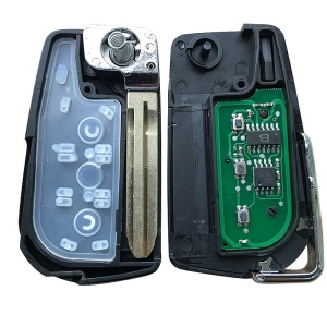 Placa electronica si carcasa cheie Toyota, 3 butoane