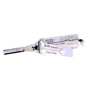 Decodor Lishi HU100-10 vedere laterala, unealta profesionala pentru Opel Vauxhall Saab