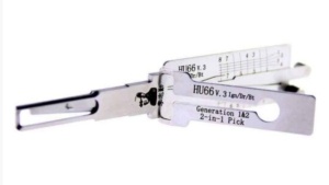 Lishi HU66 2 in 1 pick cu scala de decodare pentru incuietori contact si usa