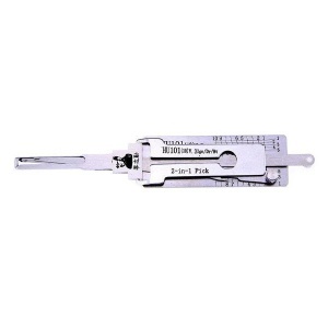 Decodor Lishi HU101 detaliu corp si marcaje, compatibil Ford Jaguar Land Rover Volvo