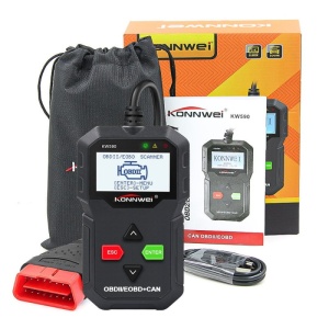 Cutie ambalaj original tester auto KONNWEI KW590 OBDII