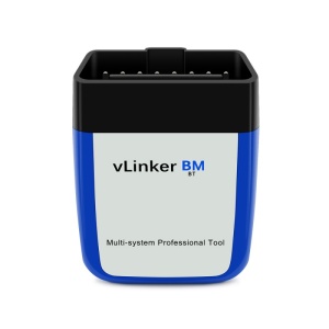 Adaptor OBD2 Vgate vLinker BM conectat la telefon mobil