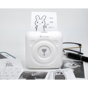 Imprimanta Mini de Buzunar Portabila, Aplicatie Smartphone, Bluetooth, Fotografii cu Printare Termica - Img 4
