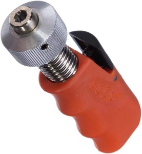 Instrument Lacatuserie GOSO Plug Spinner Quick Gun, Pistol Mecanic Rotire Rapida Cilindri Incuietori, 4 Varfuri Metalice Interschimbabile, Mecanism cu Arc - Img 3