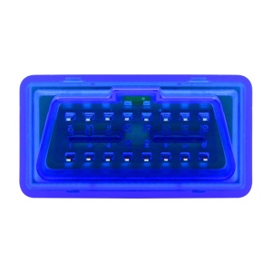 interfata OBD2 ELM327 mini albastru pachet sigilat