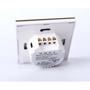 Cutie ambalaj intrerupator touch Techstar TG02 culoare alba