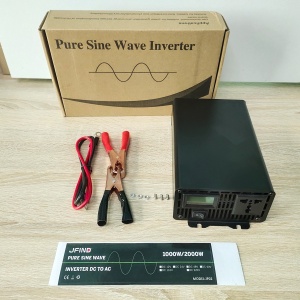 Geanta transport invertor JF02 fixata pe scaun auto