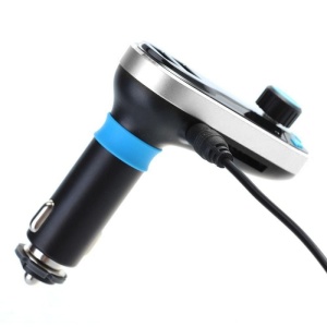 Modulator FM Techstar® BG02, Car Kit Bluetooth si MP3, Incarcator Auto, Doua Porturi USB, AUX in, Telecomanda - Img 2